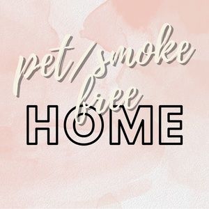 Smoke/Pet free